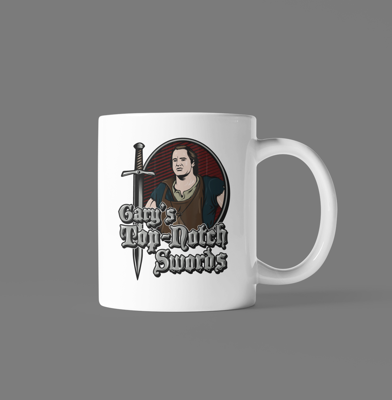GARY'S TOP-NOTCH SWORDS MUG