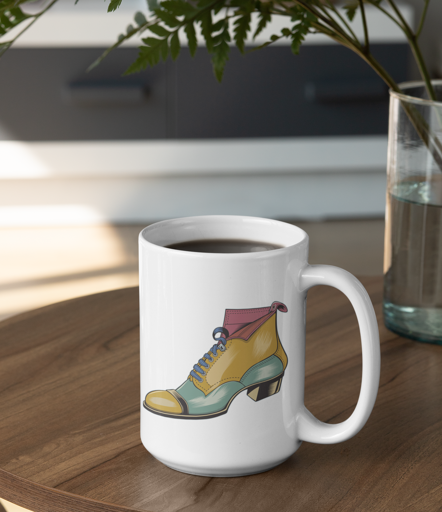 ANTIQUE SHOE MUG