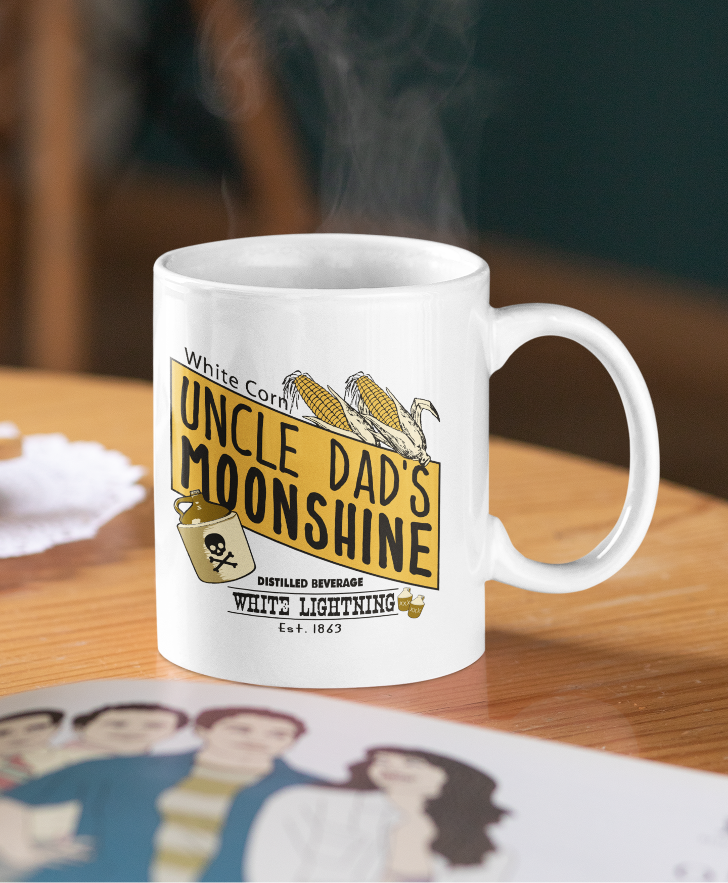 UNCLE DAD'S MOONSHINE MUG
