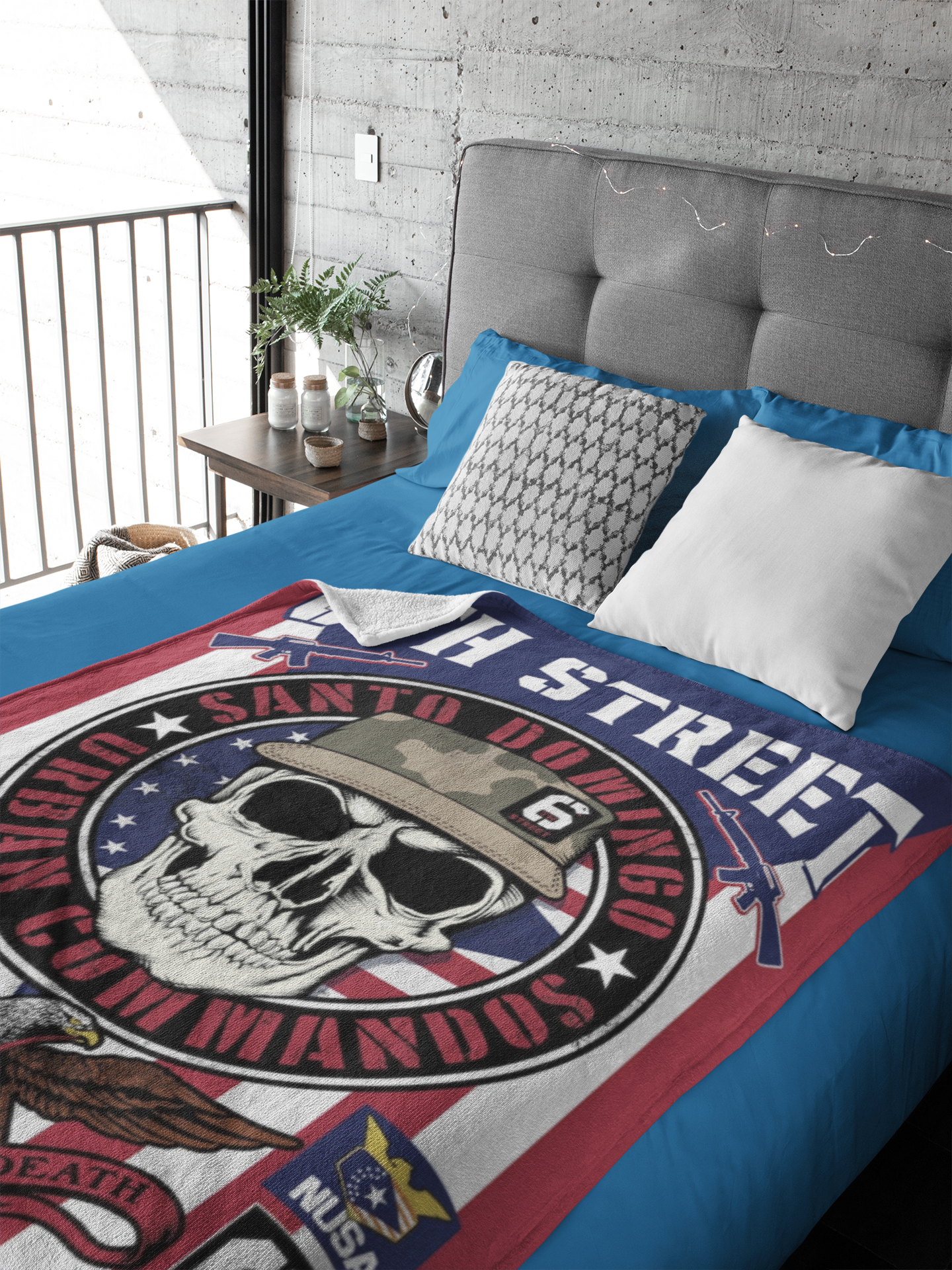 6th STREET REBELS FLEECE BLANKET