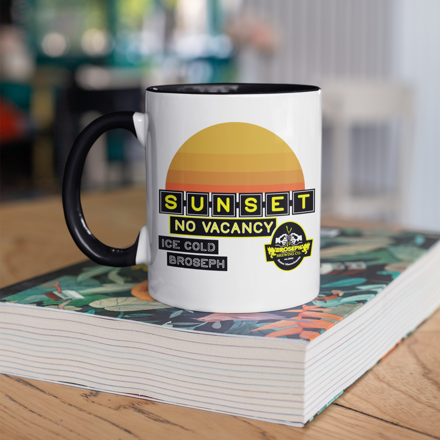 SUNSET MOTEL MUG