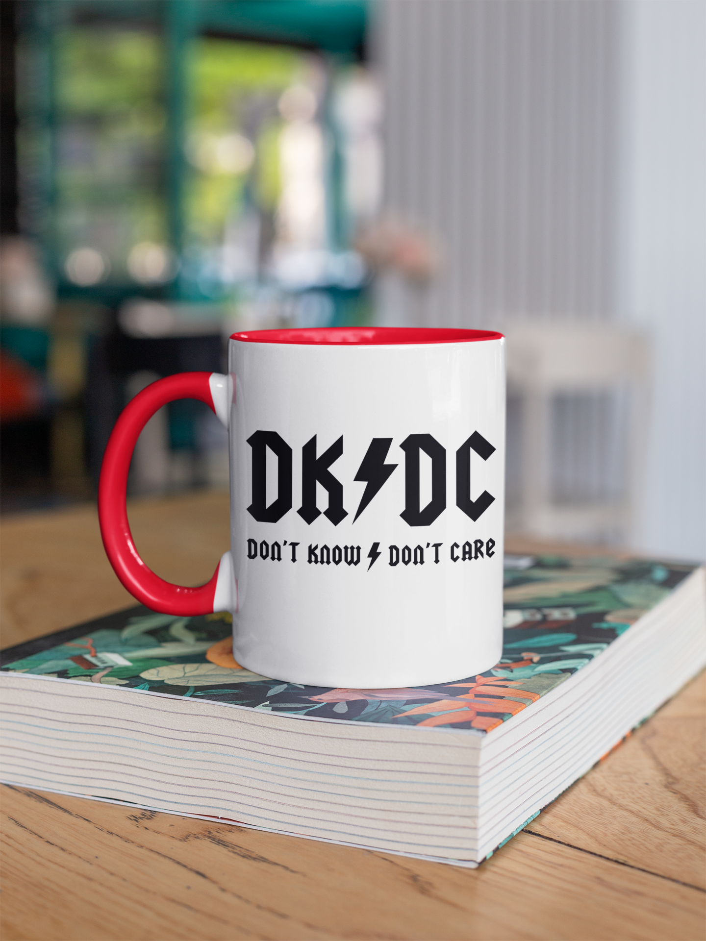 DON'T KNOW DON'T CARE MUG