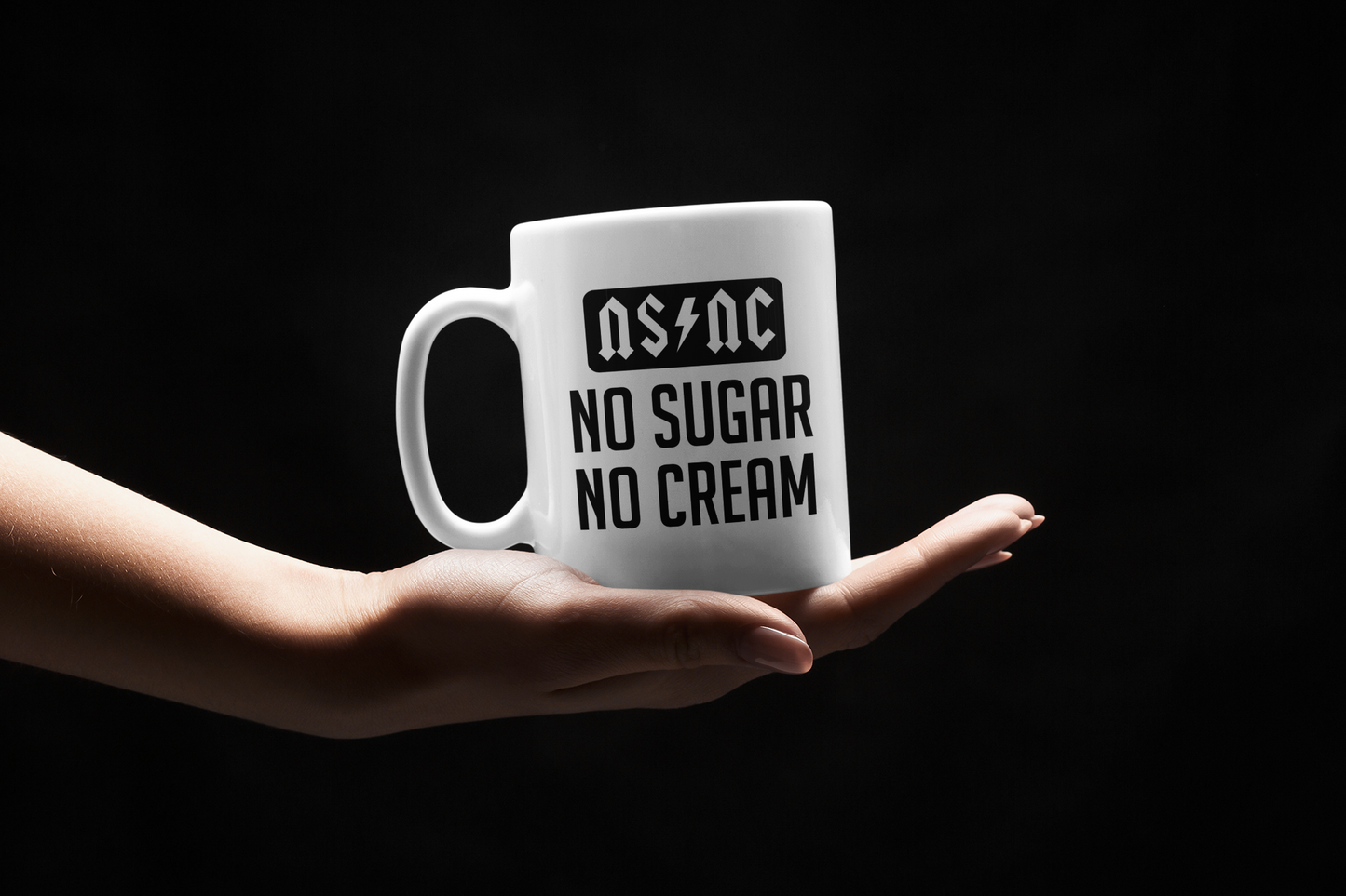 NO SUGAR NO CREAM MUG