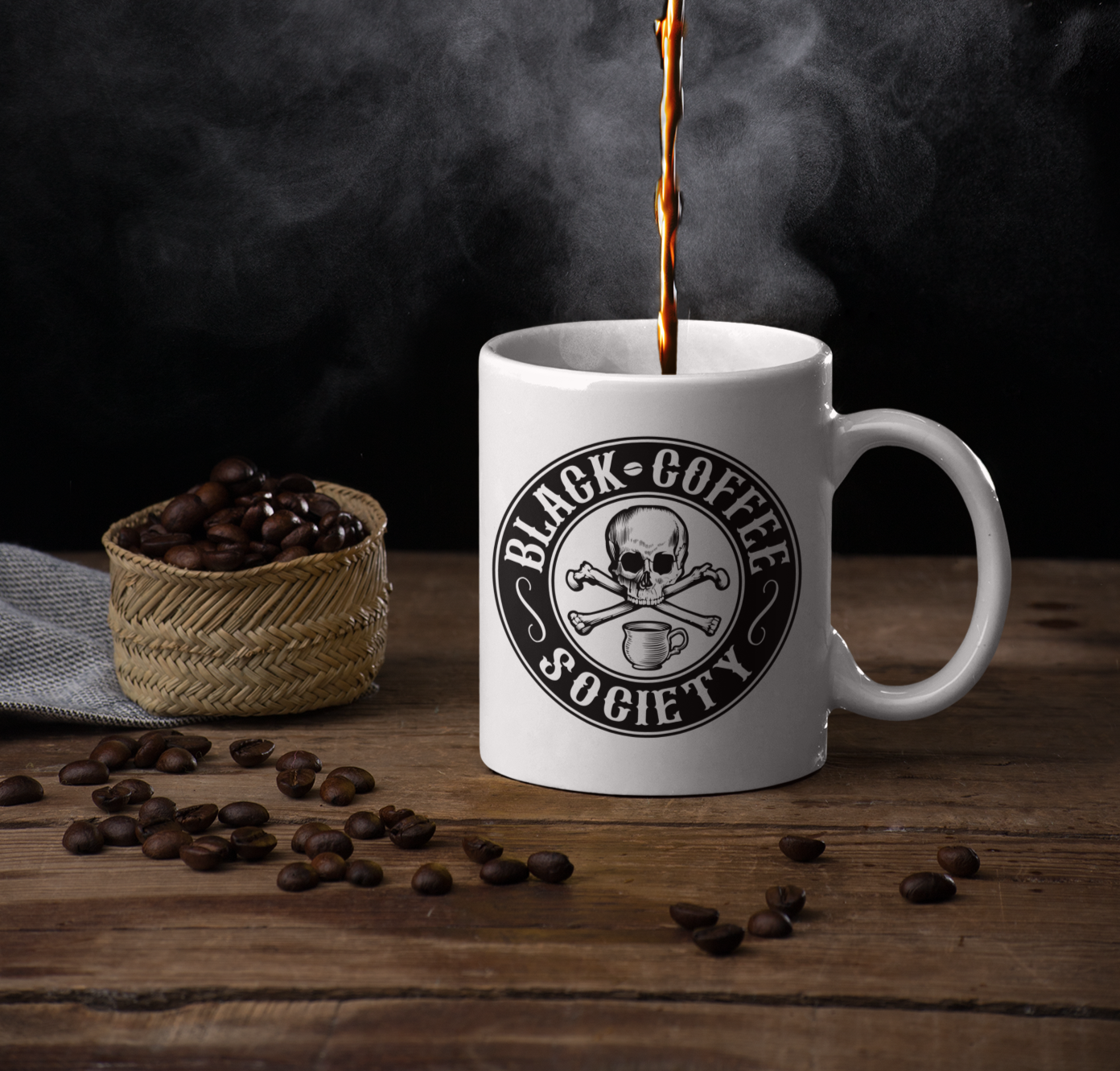 BLACK COFFEE SOCIETY MUG