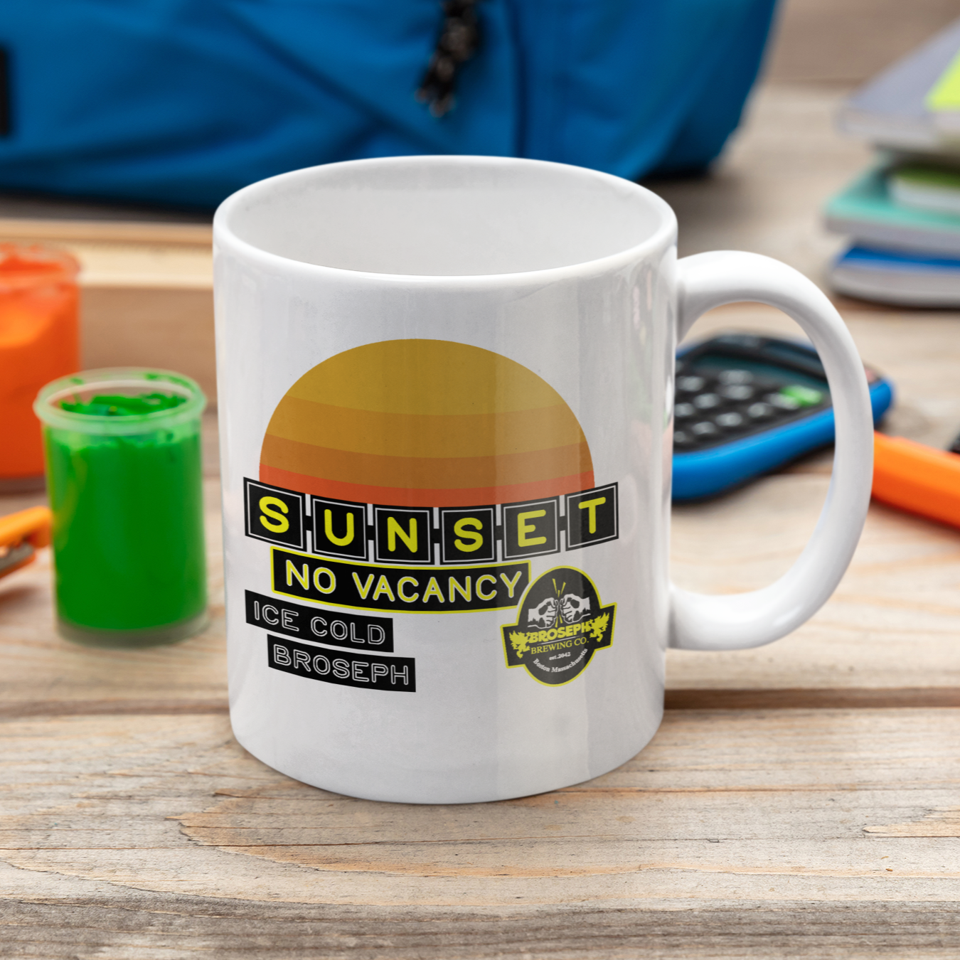 SUNSET MOTEL MUG