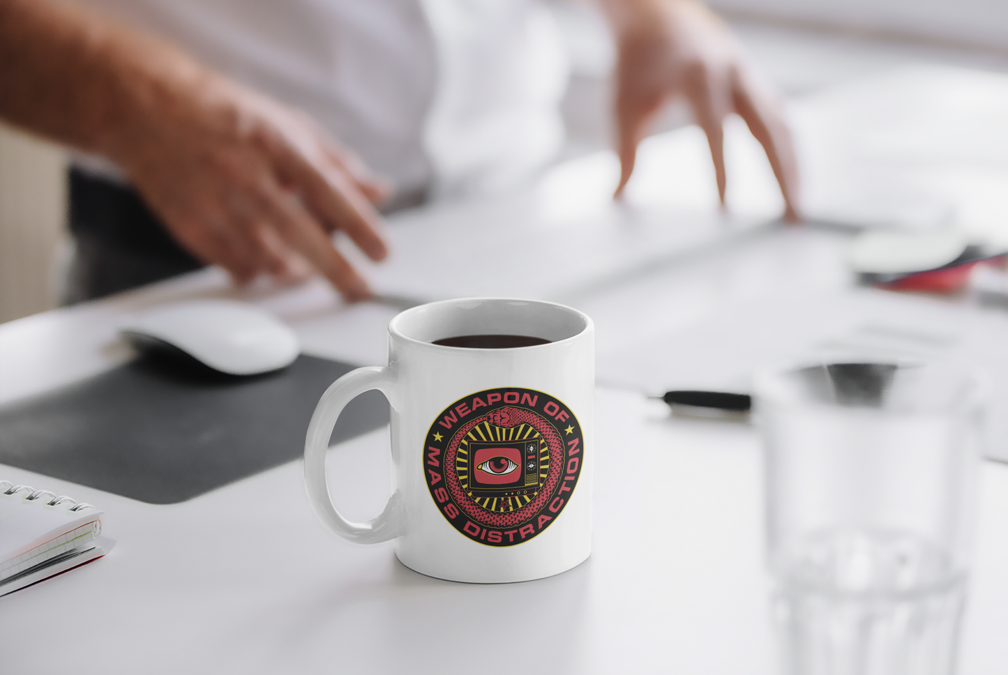 WEAPON OF MASS DISTRACTION MUG