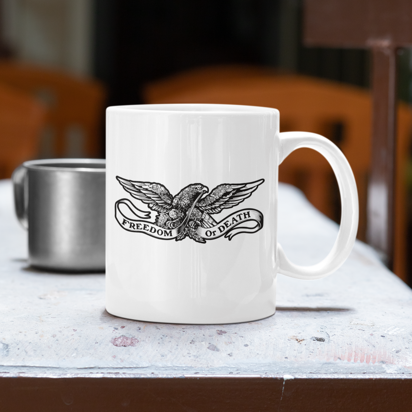 FREEDOM OR DEATH MUG