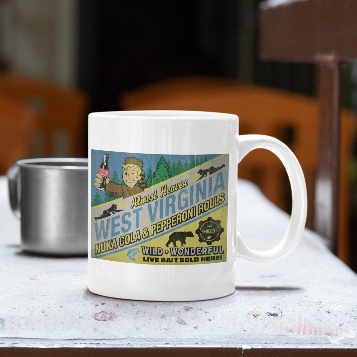 NUKA COLA & PEPPERONI ROLLS MUG