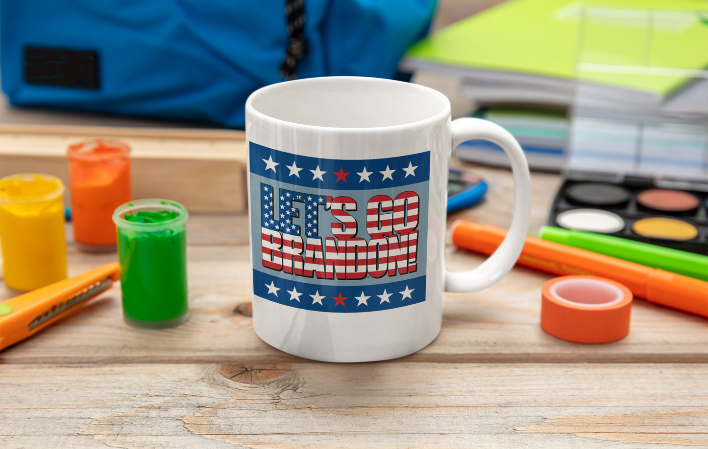 LET'S GO BRANDON MUG