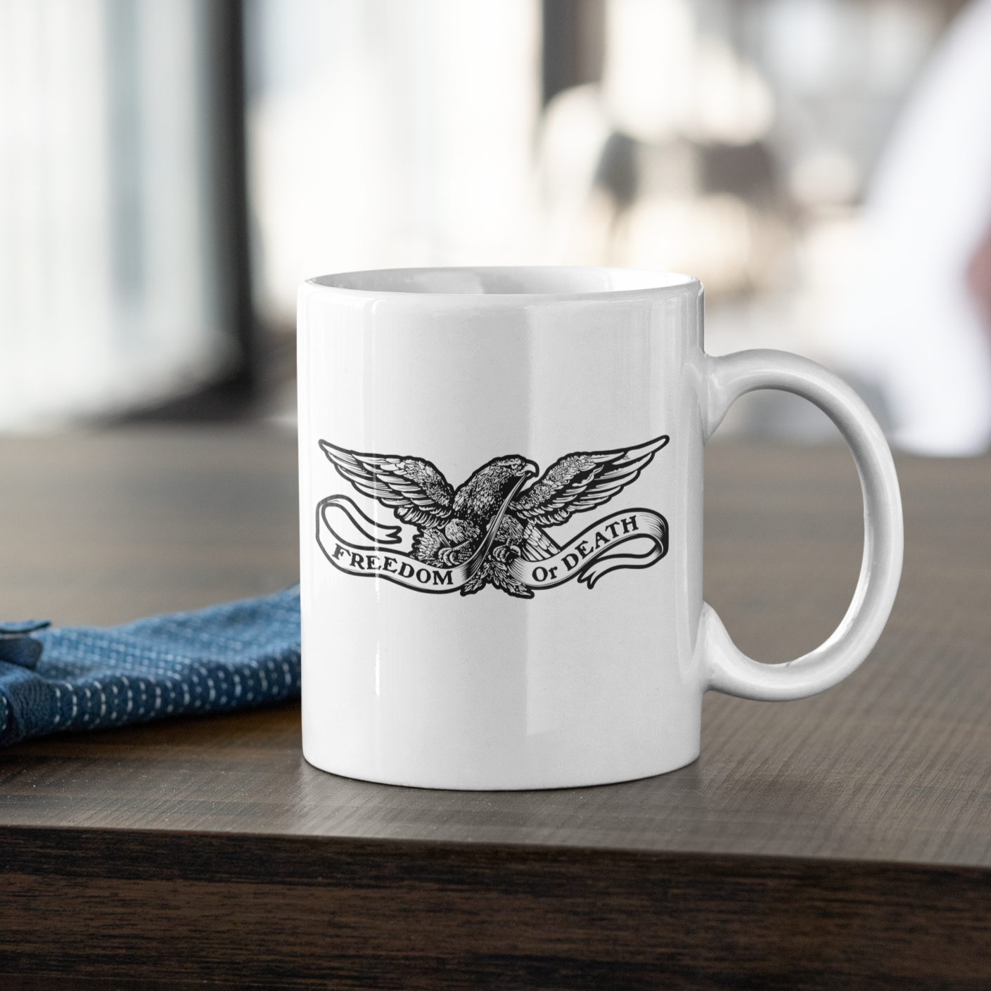 FREEDOM OR DEATH MUG