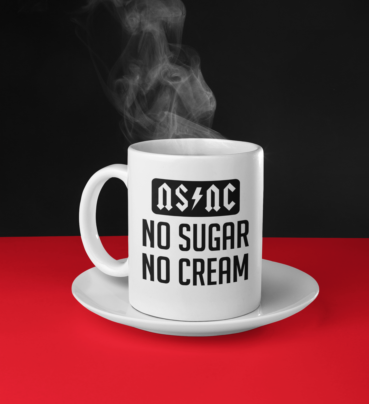NO SUGAR NO CREAM MUG
