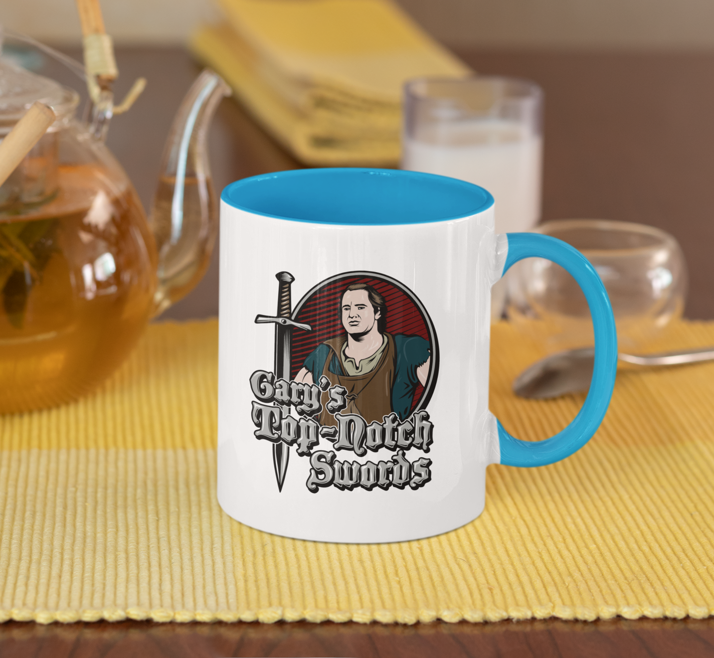 GARY'S TOP-NOTCH SWORDS MUG