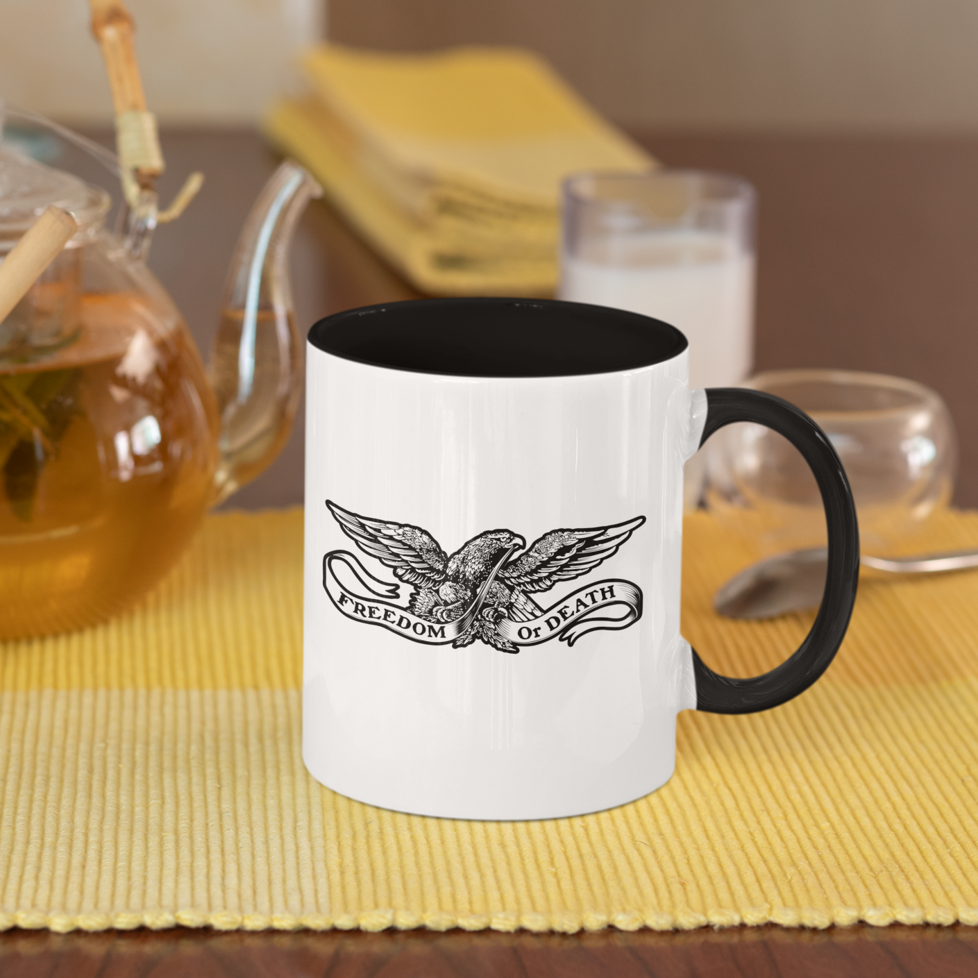 FREEDOM OR DEATH MUG