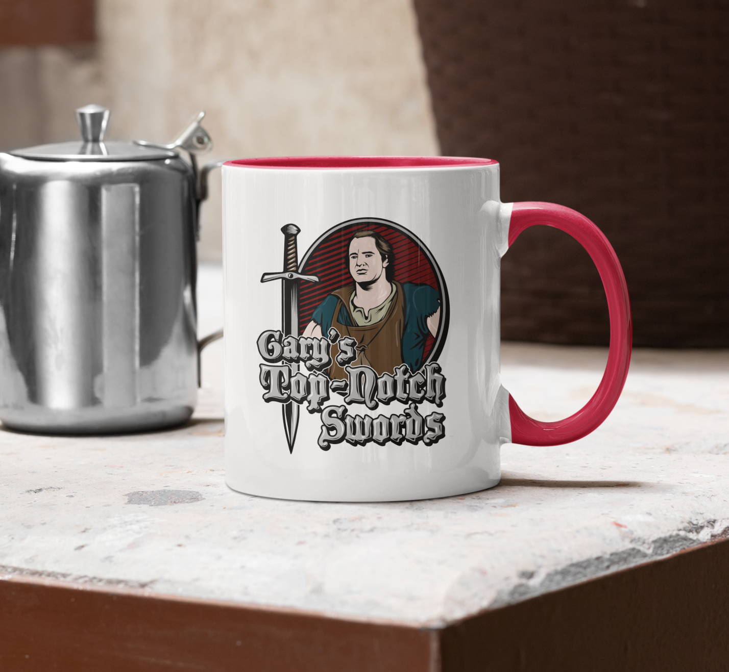GARY'S TOP-NOTCH SWORDS MUG