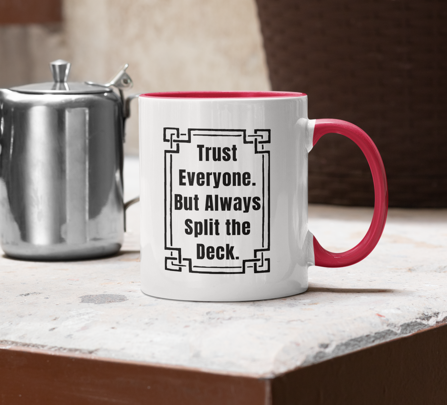 SPLIT THE DECK MUG