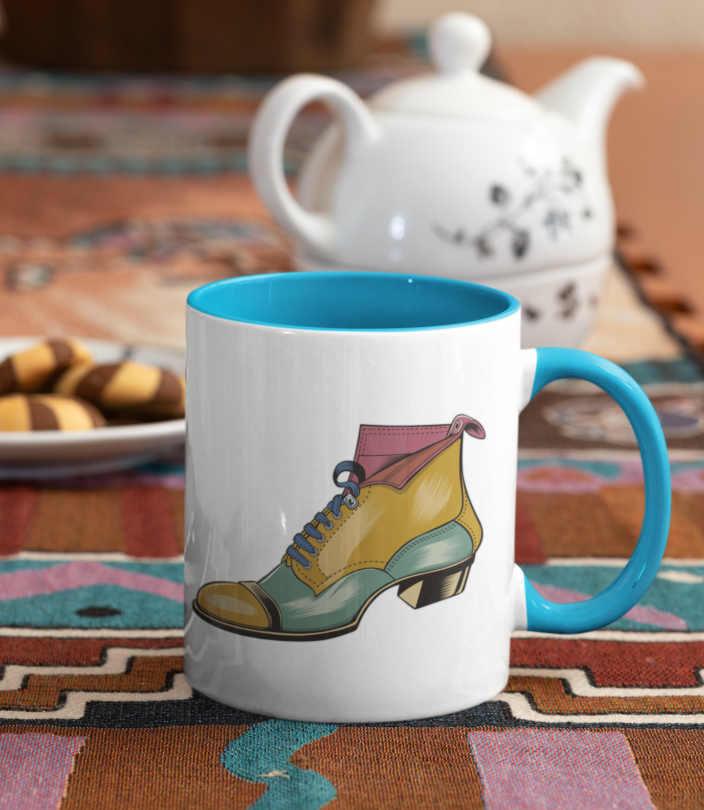ANTIQUE SHOE MUG