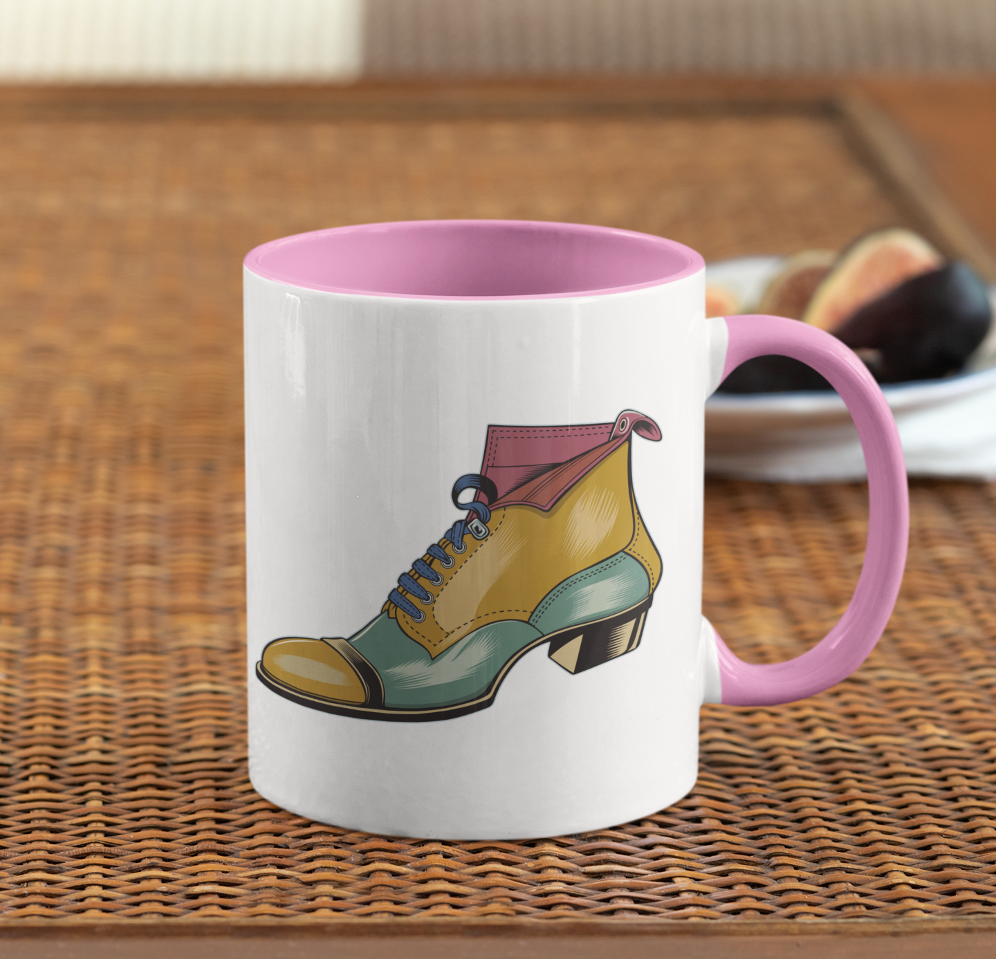 ANTIQUE SHOE MUG