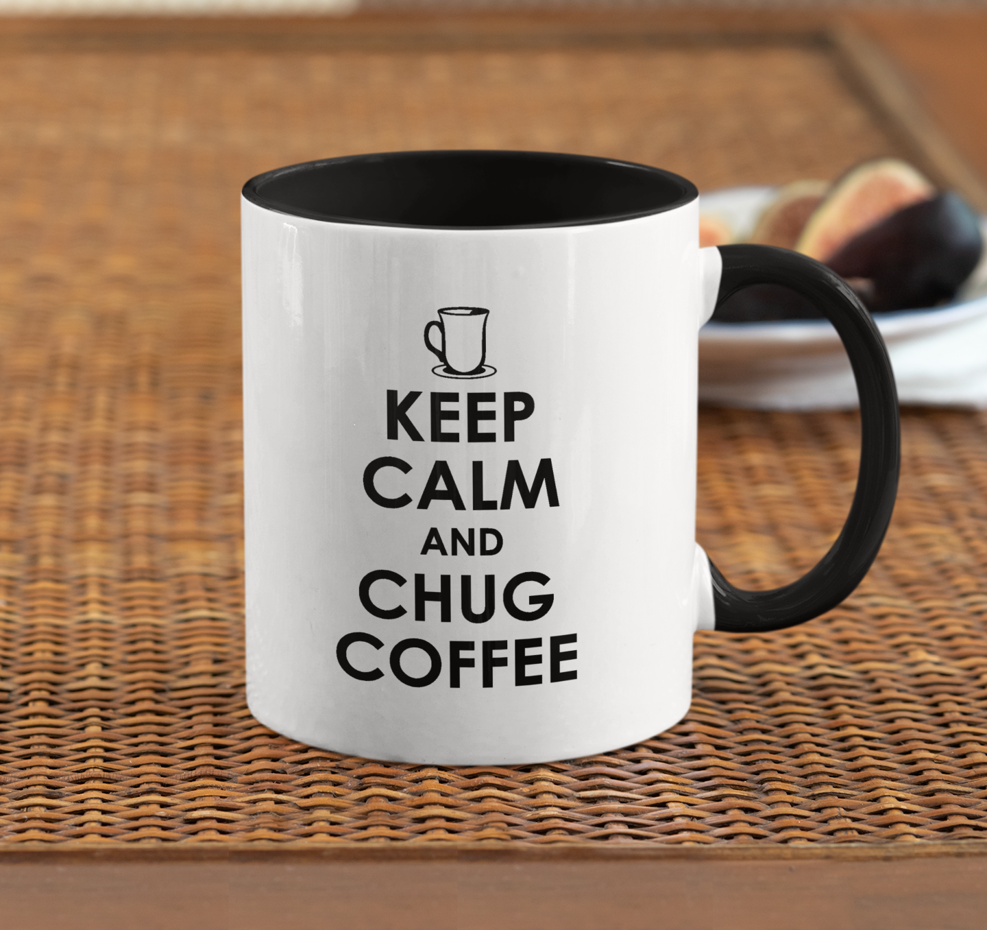 KEEP CALM AND CHUG COFFEE MUG