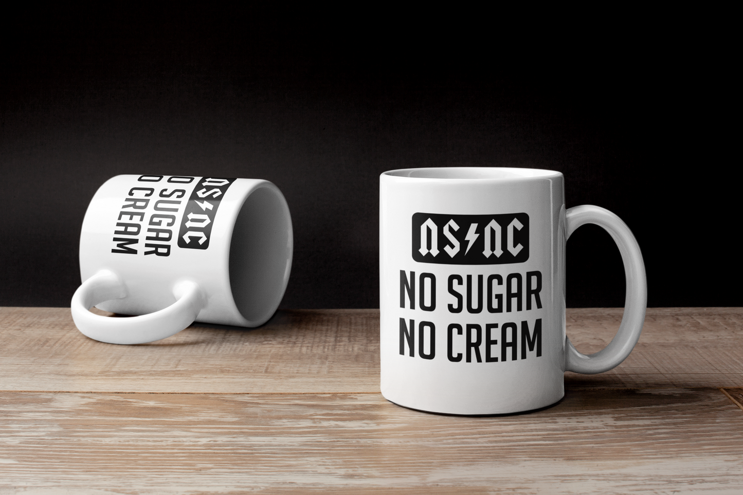 NO SUGAR NO CREAM MUG