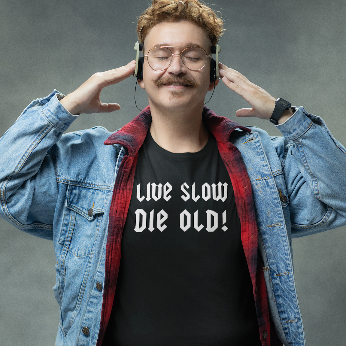 LIVE SLOW DIE OLD TEE