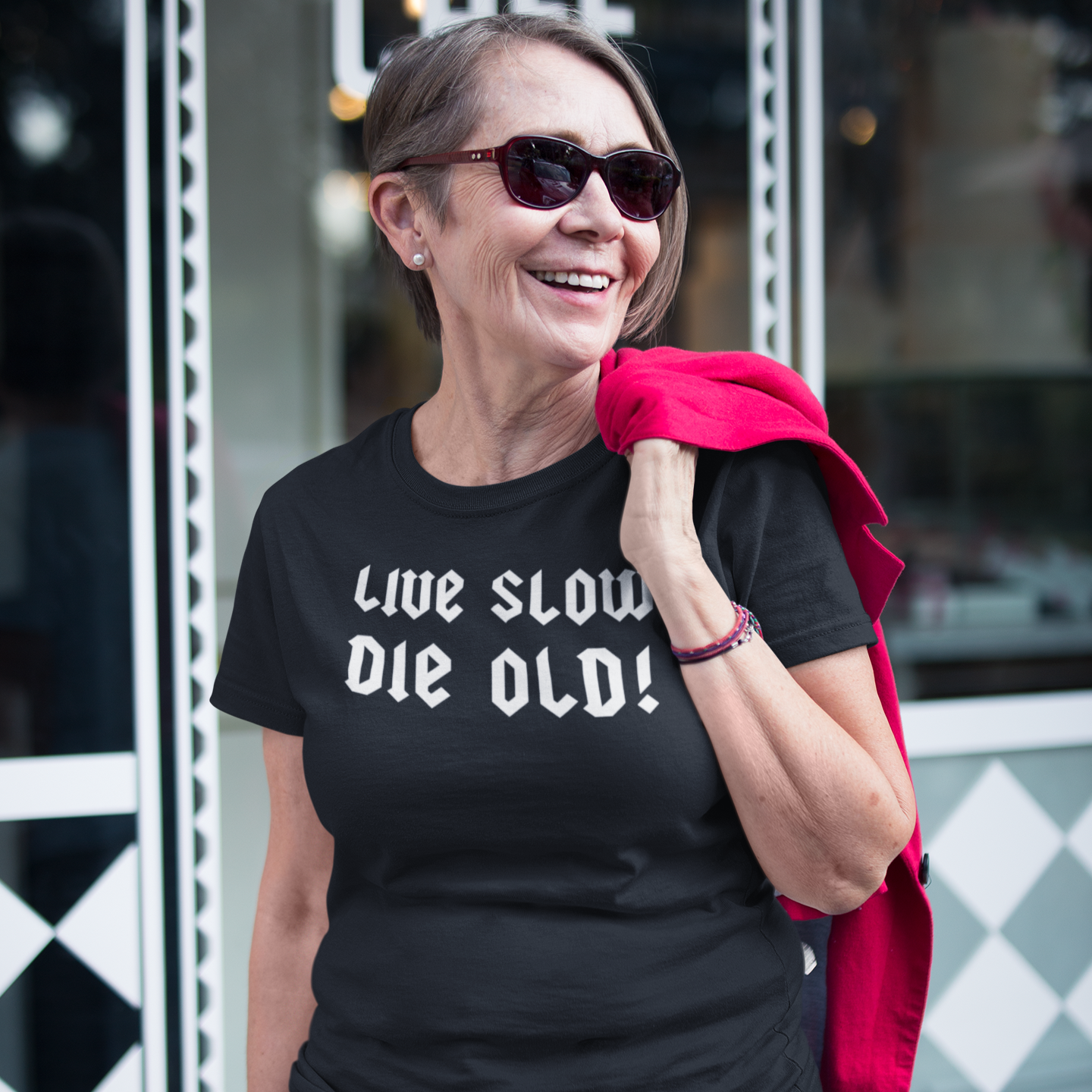 LIVE SLOW DIE OLD TEE