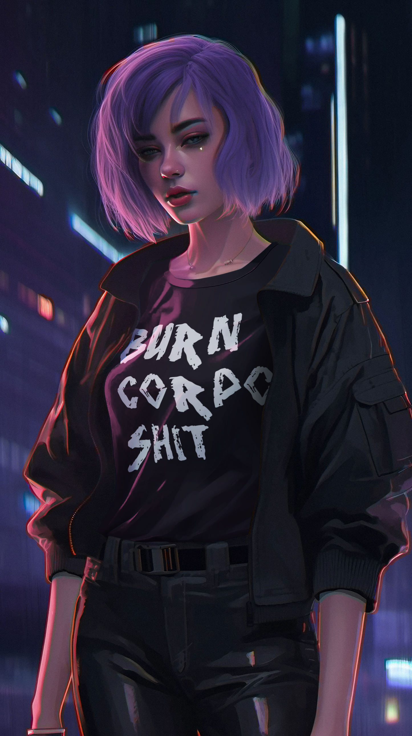 BURN CORPO S**T TEE