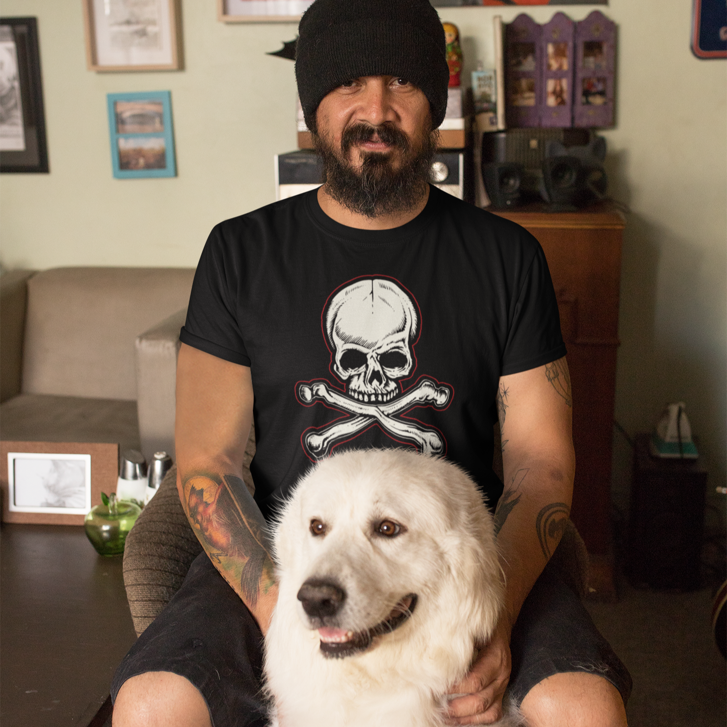 SKULL N BONES TEE