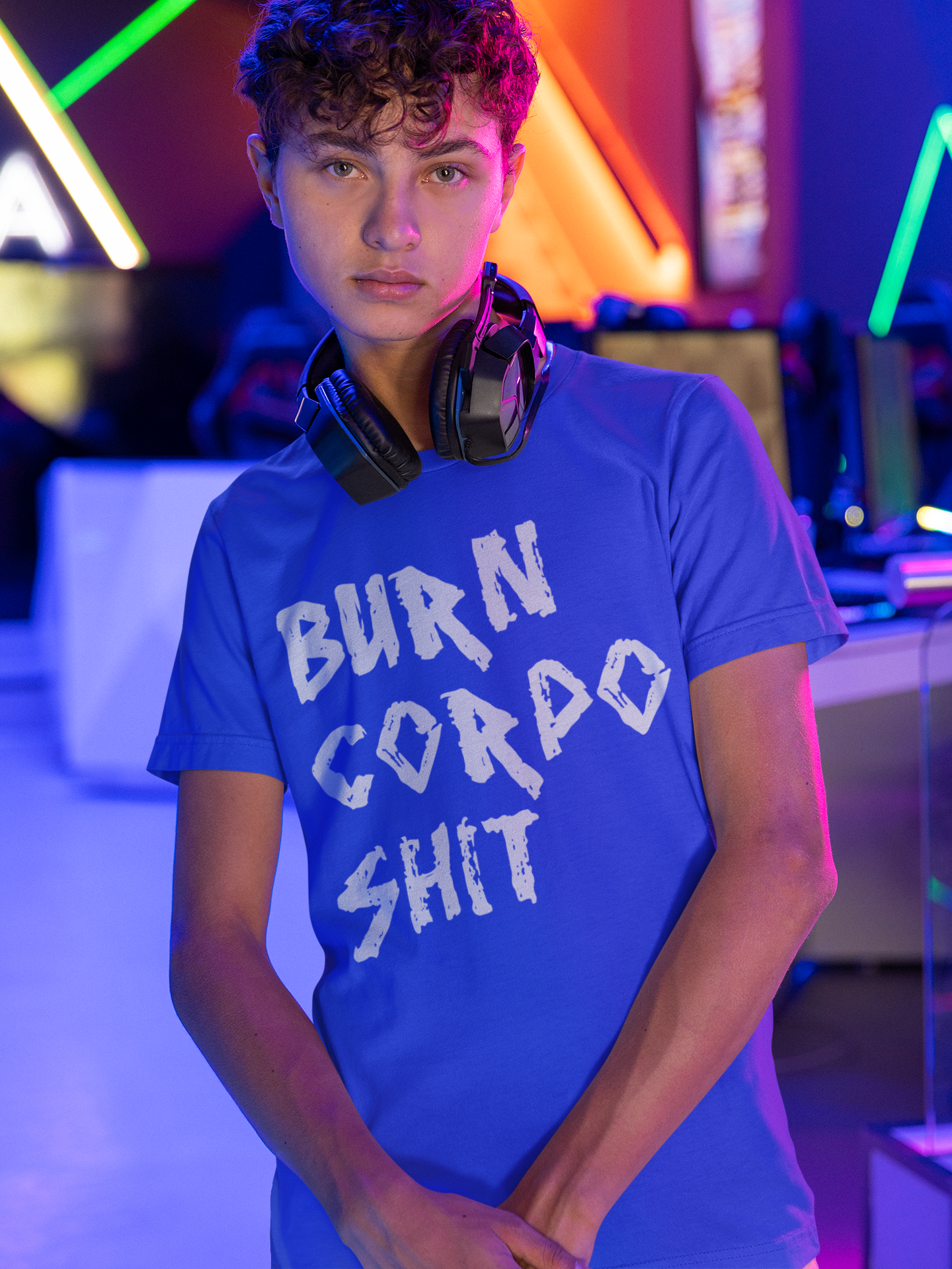 BURN CORPO S**T TEE