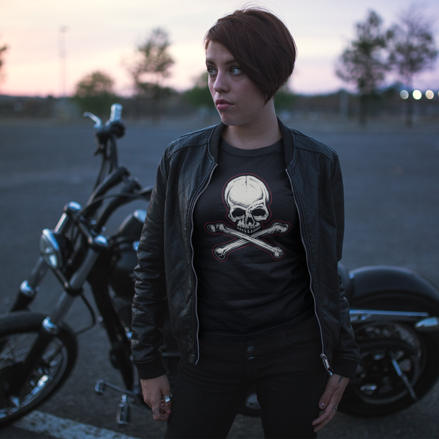 SKULL N BONES TEE
