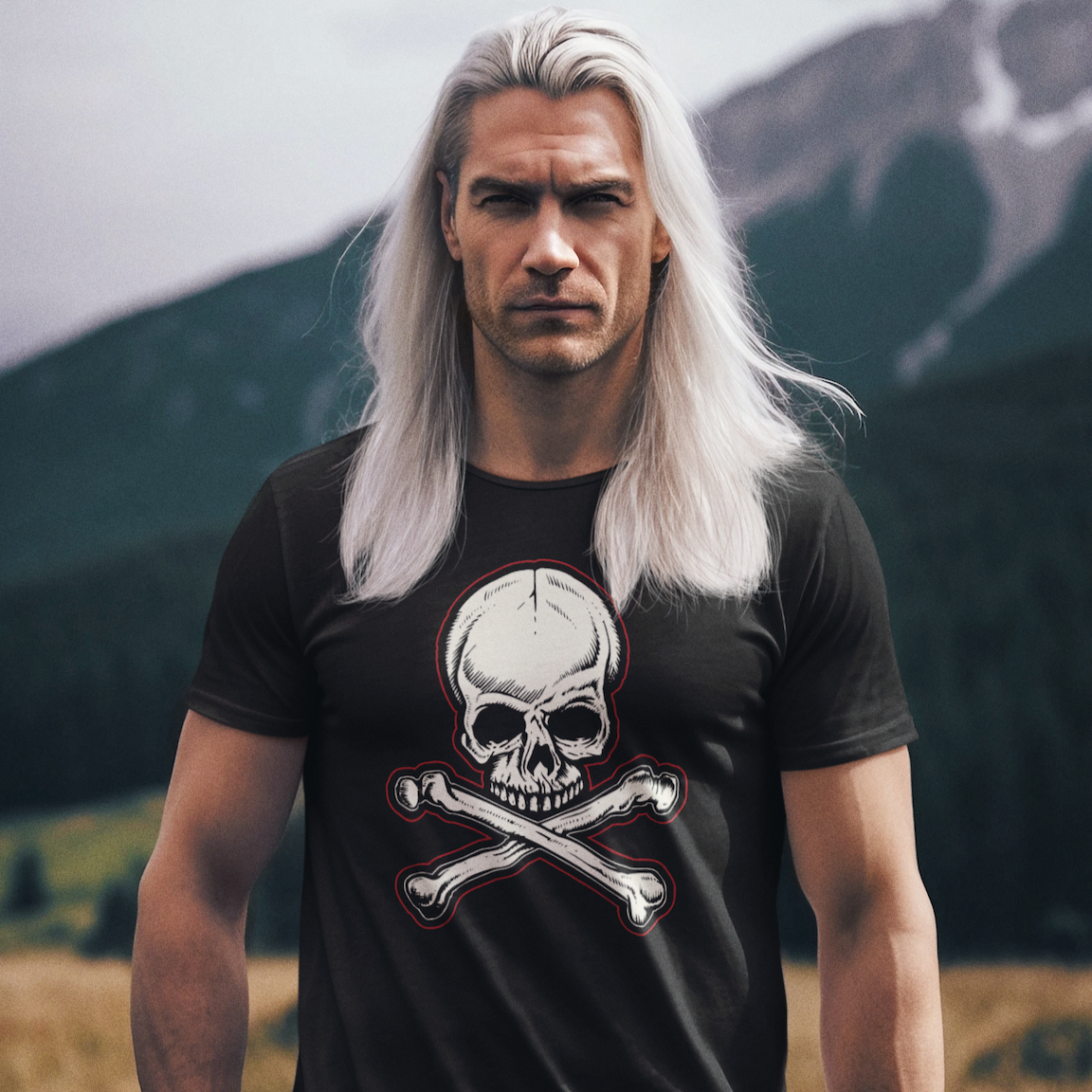 SKULL N BONES TEE