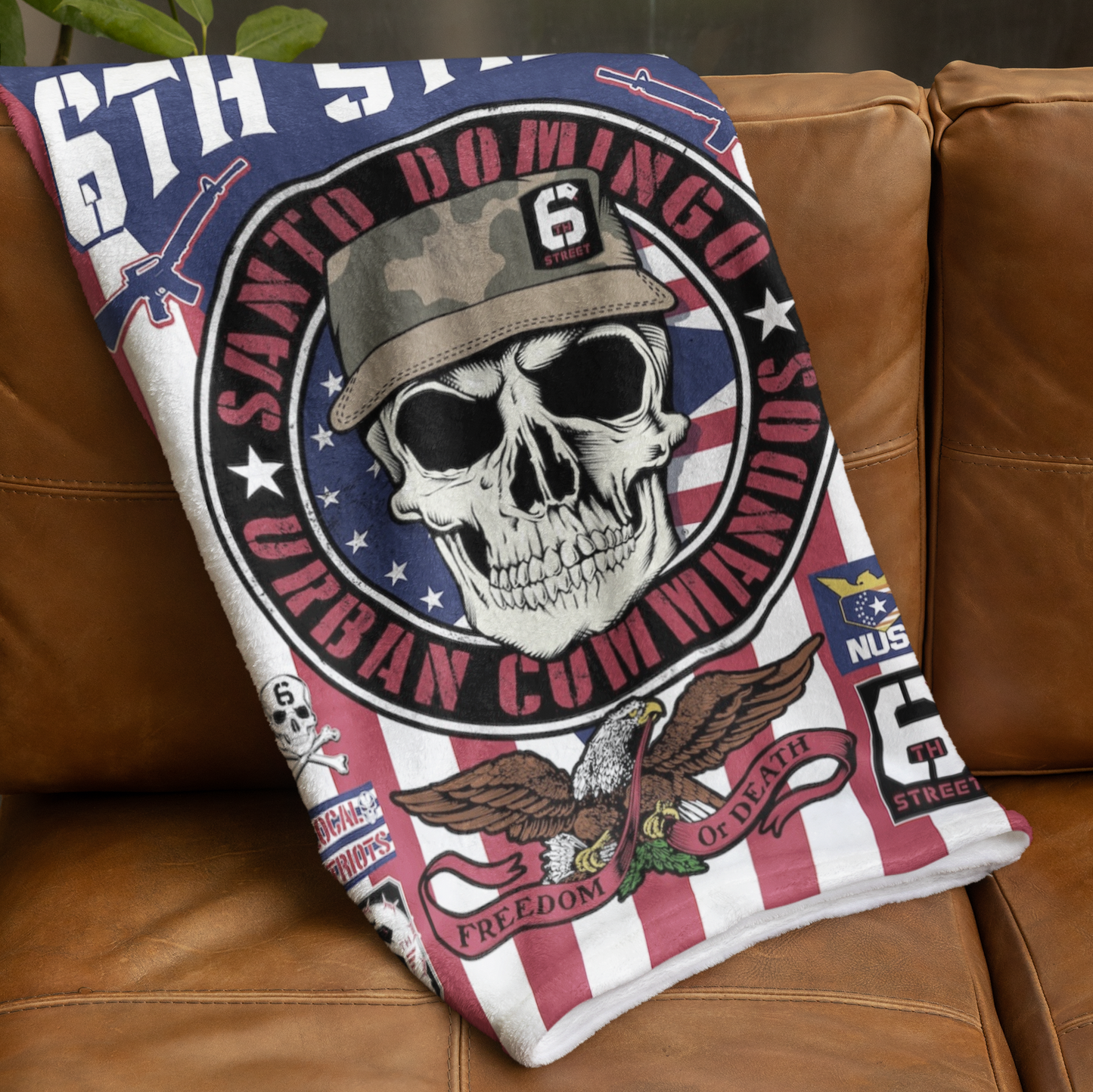 6th STREET REBELS FLEECE BLANKET