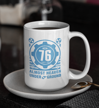 ALMOST HEAVEN UNDERGROUND MUG