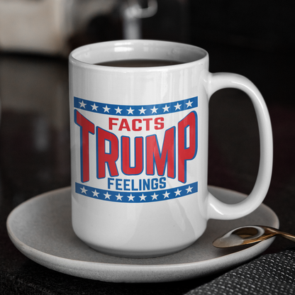 FACTS TRUMP FEELINGS MUG