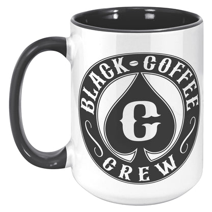 BLACK COFFEE CREW MUG