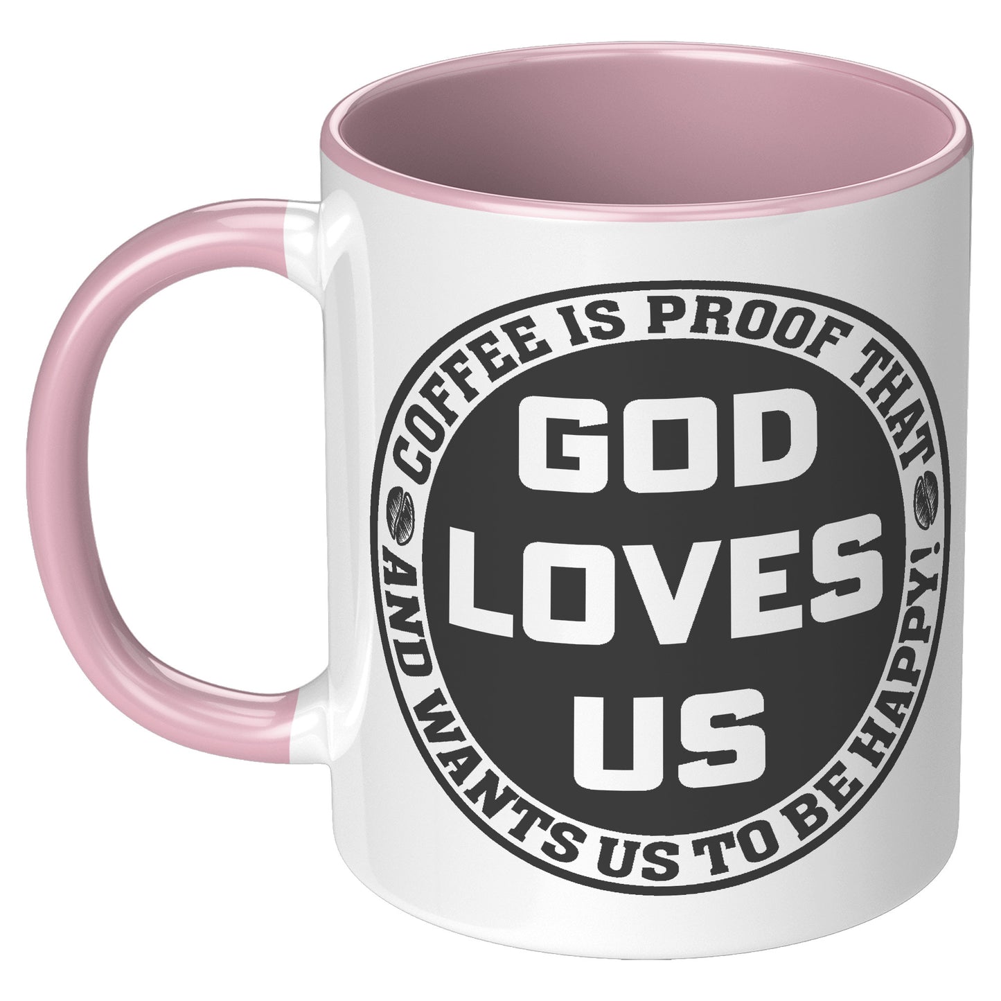 GOD LOVES US MUG