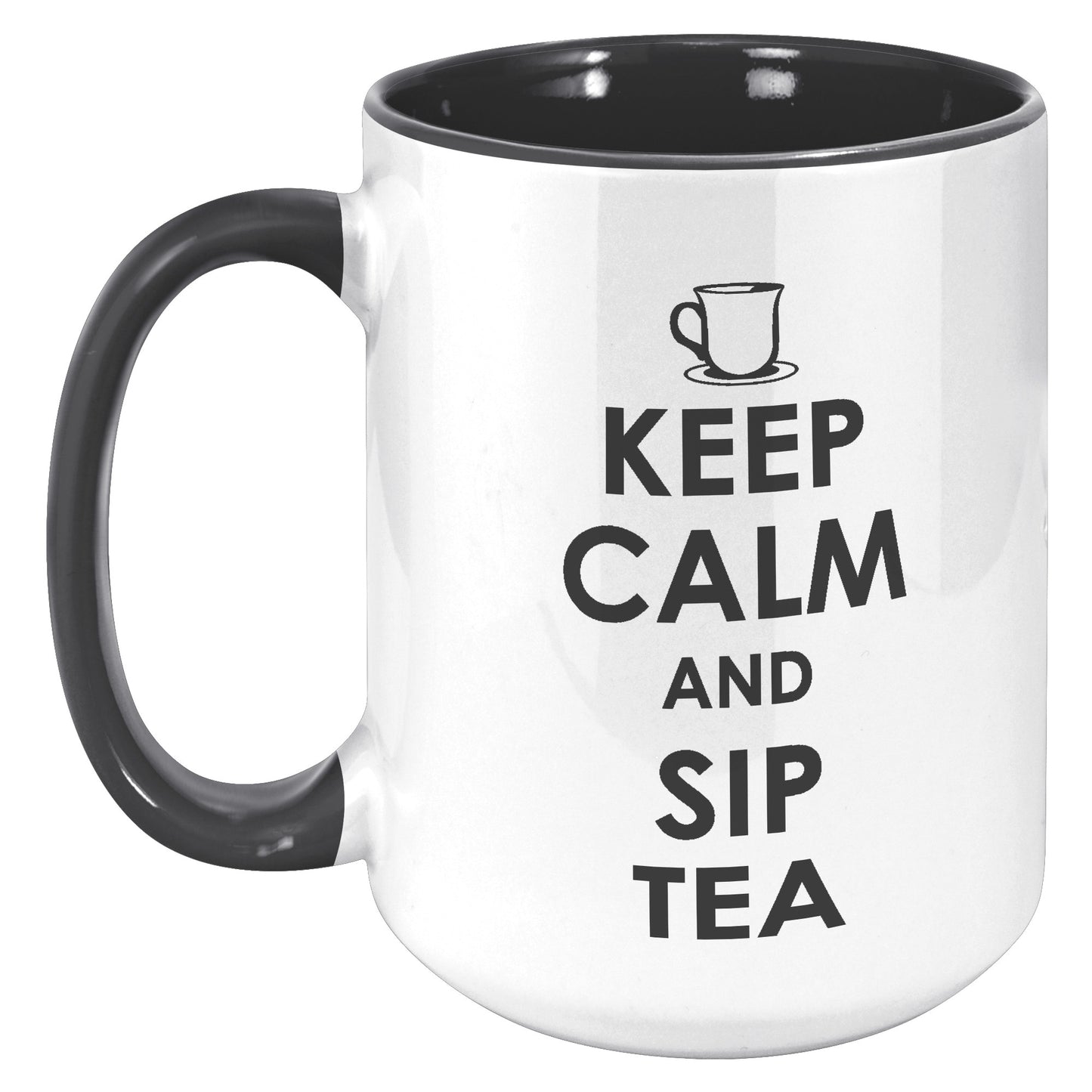KEEP CALM AND SIP TEA MUG