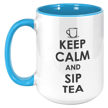 KEEP CALM AND SIP TEA MUG
