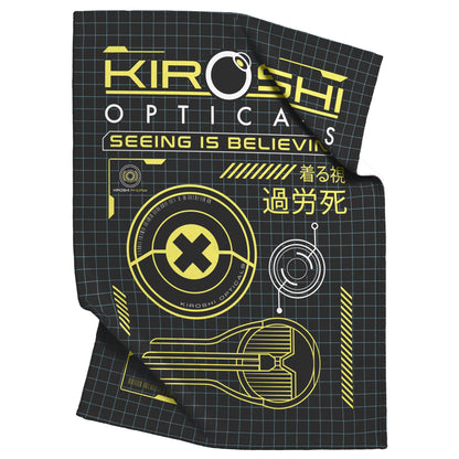 Kiroshi Optical Fleece Blanket