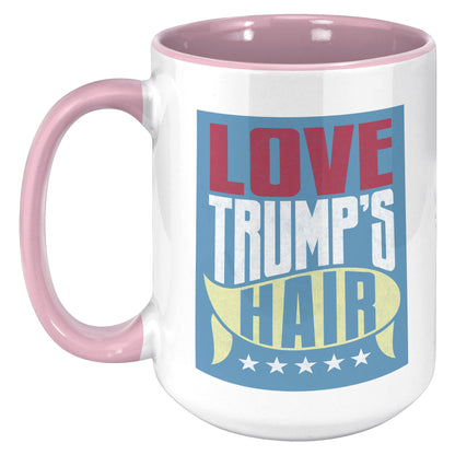 LOVE TRUMPS HAIR MUG