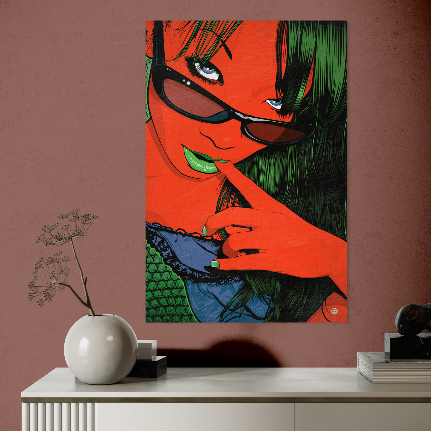 VIPER METAL PRINT