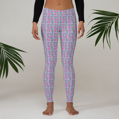 FLORAL PADS Leggings