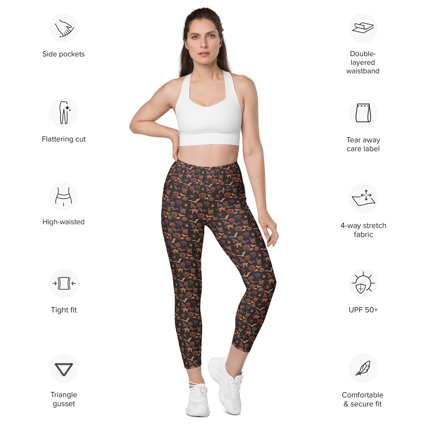 HALLOWEEN MIX 1 - Leggings with Pockets