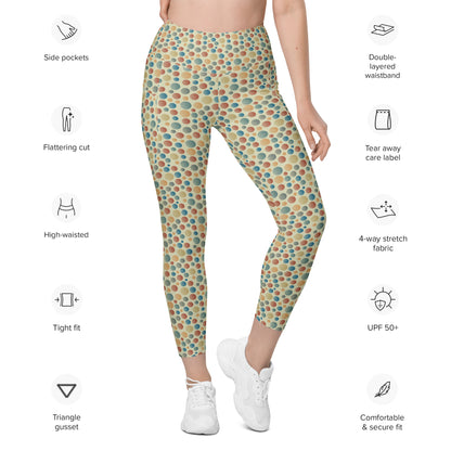 POLKA DOT PARTY - Leggings with Pockets