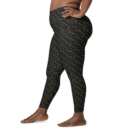 SALLY'S SEASHELLS OUTLINE - Leggings with Pockets