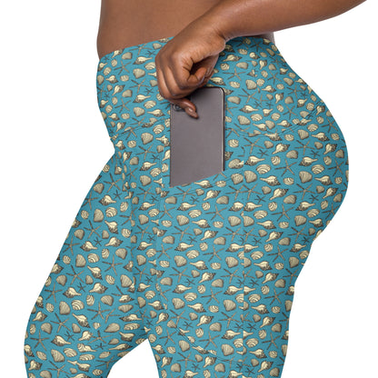 SALLY'S SEASHELLS - Leggings with Pockets