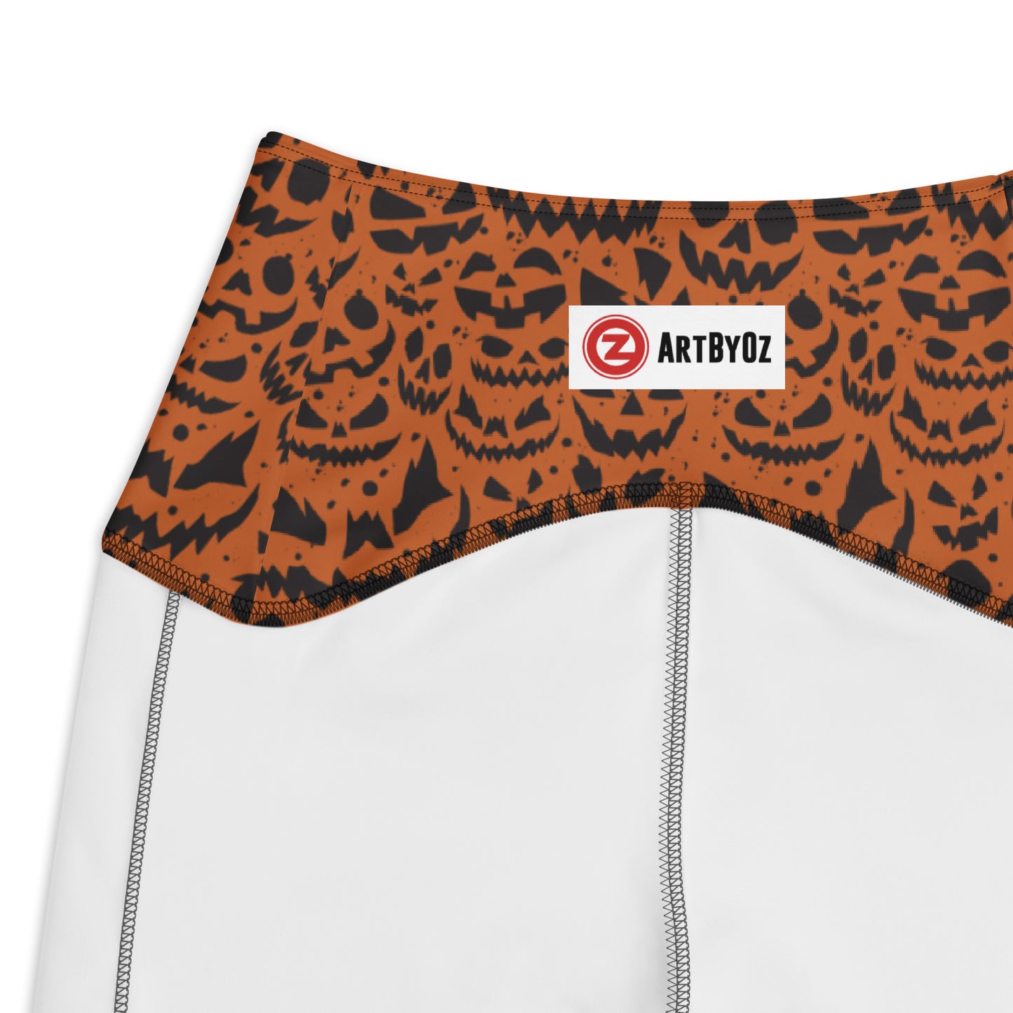 JACK O' SPLATTER ORANGE - Leggings with Pockets