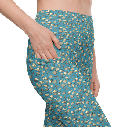 SALLY'S SEASHELLS - Leggings with Pockets