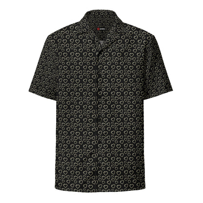 8 bit HEARTS HAWAIIAN SHIRT