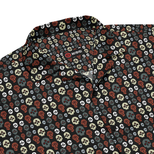 MAELSTROM SKULL HAWAIIAN SHIRT