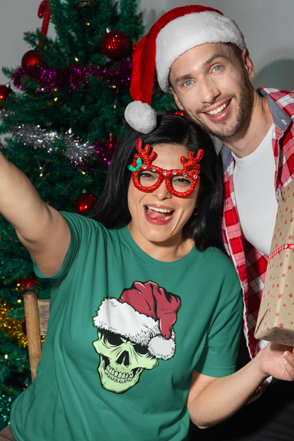 SANTA SKULL WOMEN'S TEE